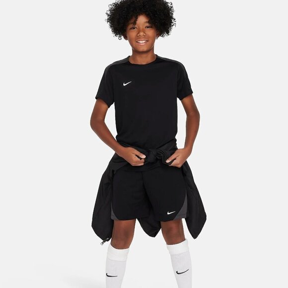 Nike Boy's Size Med Dri-fit Navy short Sleeve team top - Picture 4 of 8